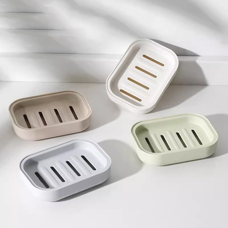 Soap Making Box - 1/2/5개 휴대용 비누 받침대 이중층 플라스틱