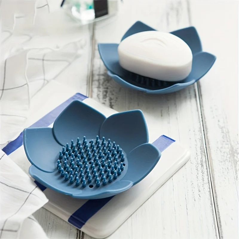 Soap Making Box - 1pcs 욕실 비누 상자 연꽃 디자인