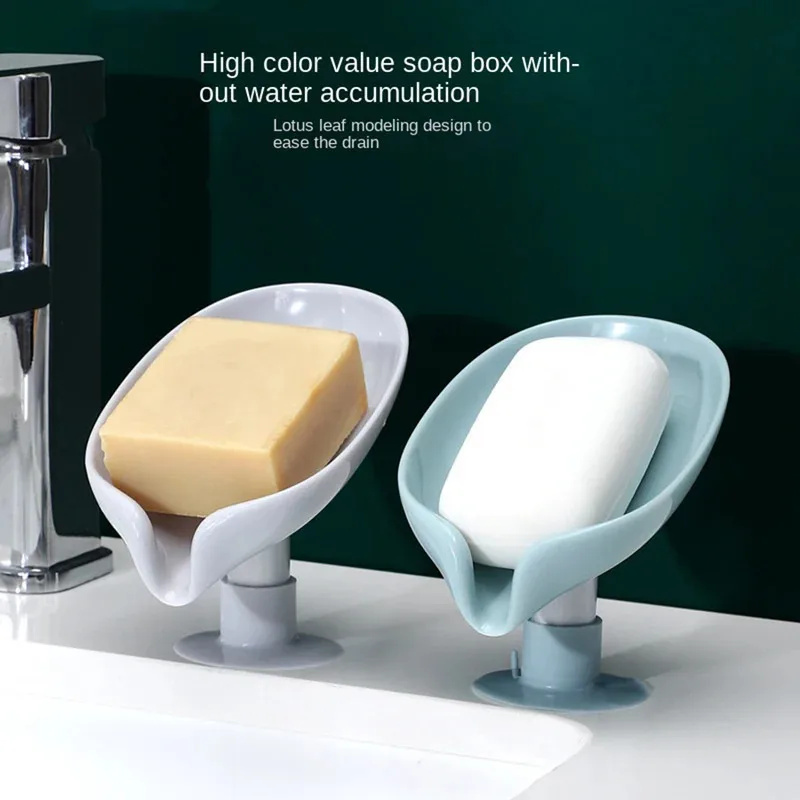 잎 모양 비누 받침대, 흡착식 비누통, 샤워 스펀지 건 - Soap Making Box 리뷰 및 가격