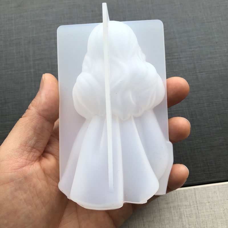 3D 귀여운 공주 실리콘 양초 금형 천사 소녀 비누 수 - Soap Making Instructions 리뷰 및 가격