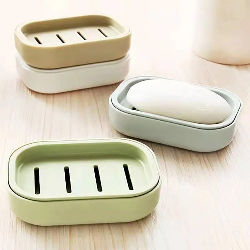 1/2/5개 휴대용 비누 받침대 이중층 플라스틱 비누  - Soap Making Box 리뷰 및 가격