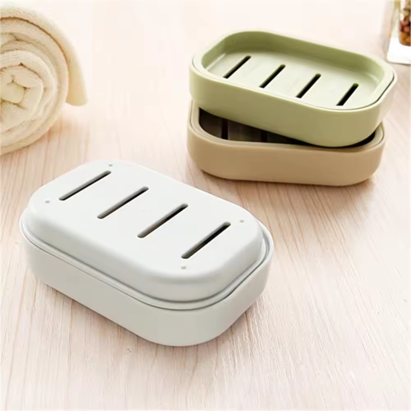 1/2/5개 휴대용 비누 받침대 이중층 플라스틱 비누  - Soap Making Box 리뷰 및 가격