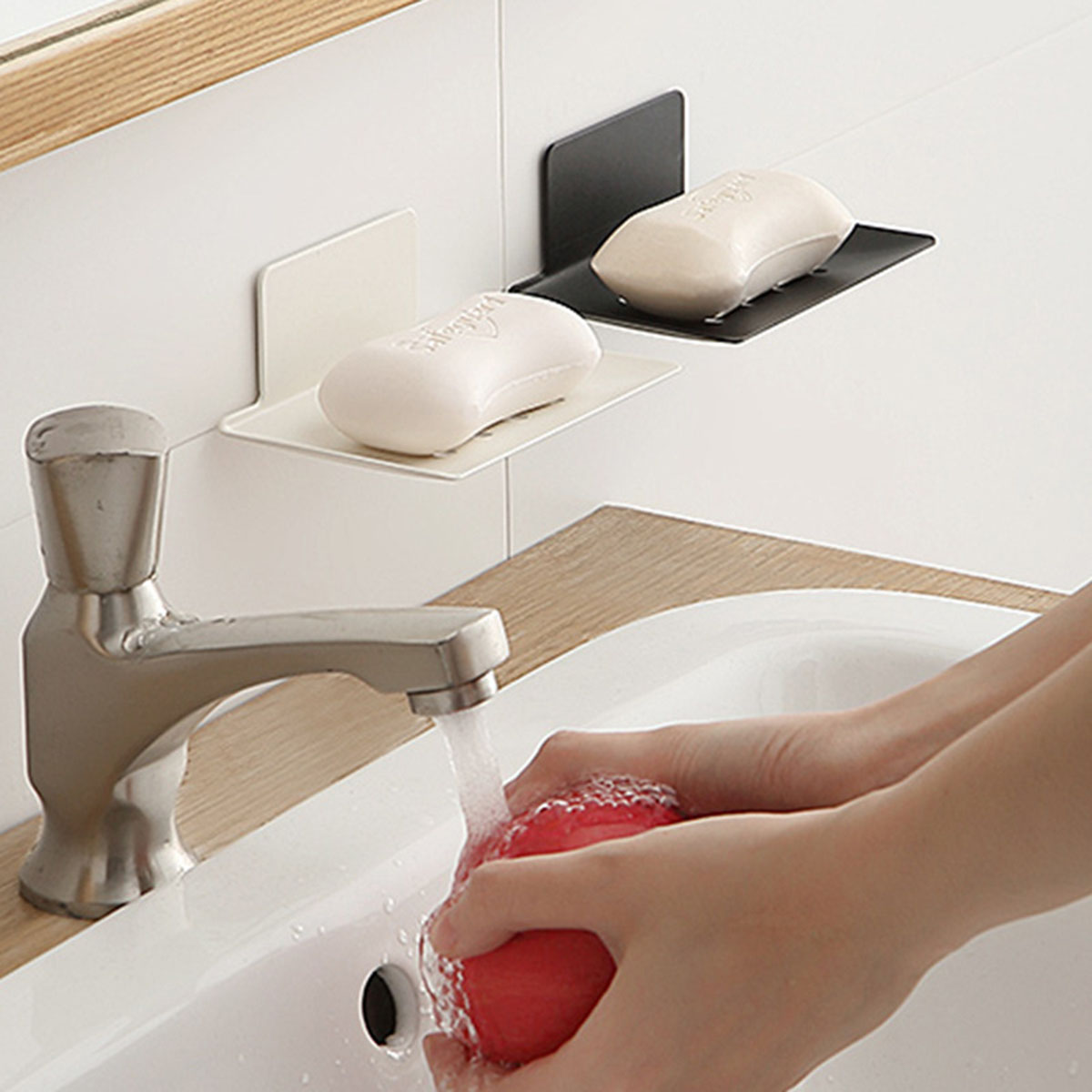 알루미늄 합금 비누 홀더 욕실 비누 접시 배수 물 벽  - Soap Making Box 리뷰 및 가격