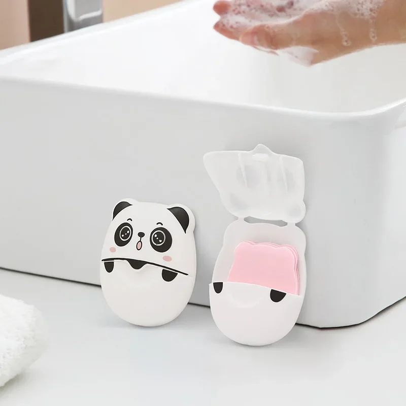 1 상자 일회용 비누 종이 여행 비누 종이 세척 손 목 - Soap Making Box 리뷰 및 가격