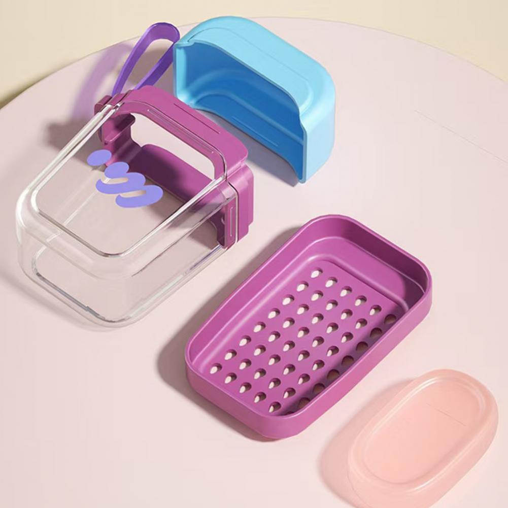 뚜껑이 있는 비누 케이스 박테리아 방지 비누 케이스 밀 - Soap Making Box 리뷰 및 가격