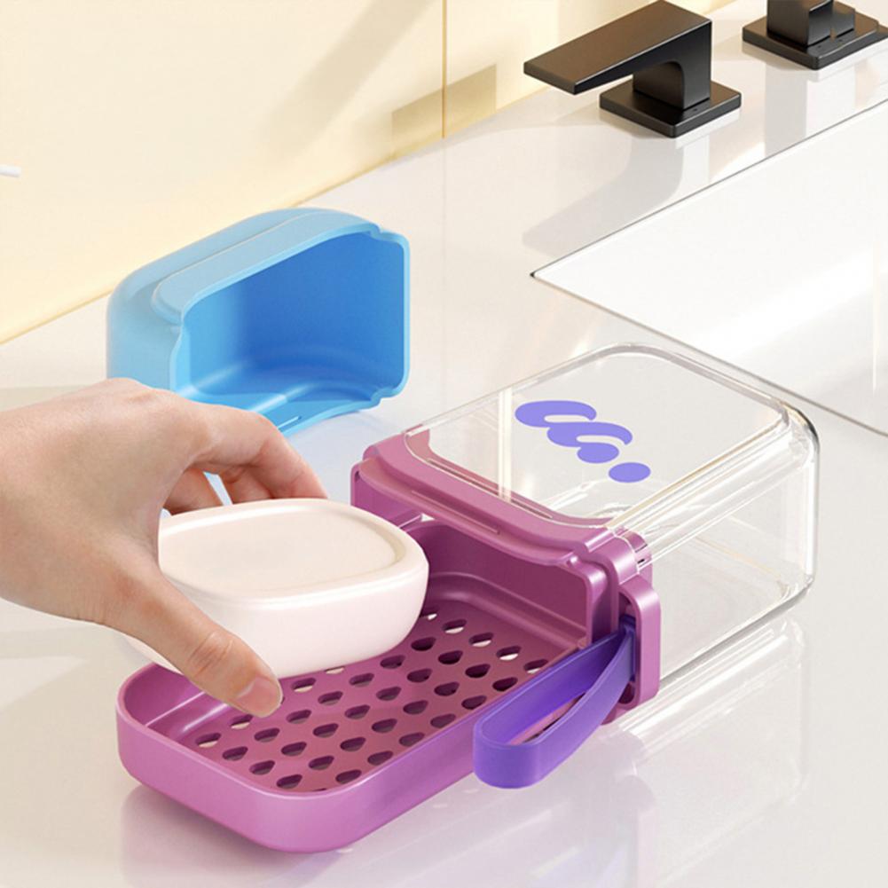 뚜껑이 있는 비누 케이스 박테리아 방지 비누 케이스 밀 - Soap Making Box 리뷰 및 가격