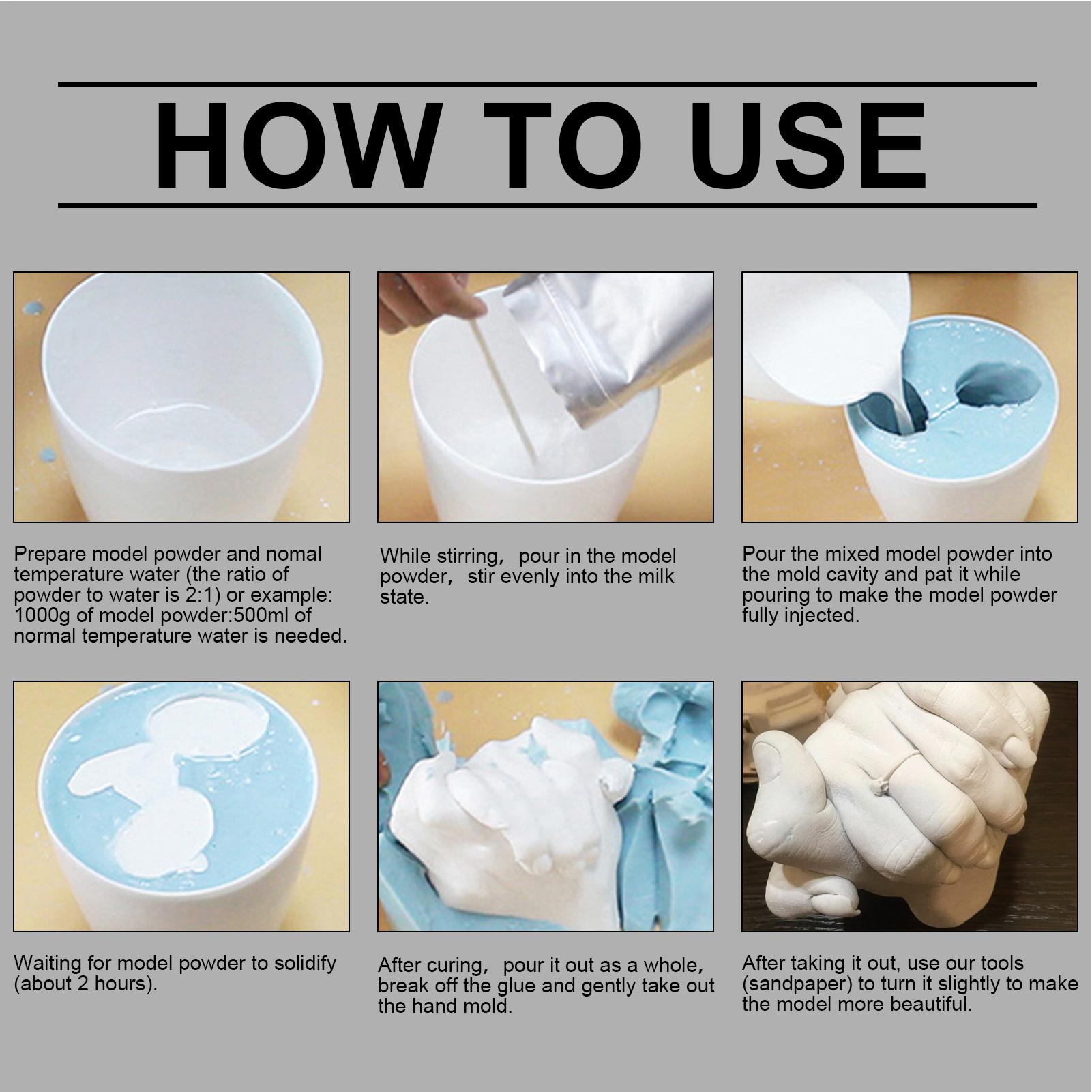 아기 손발 캐스팅 키트, 비누 만들기 재료, 공예용 석 - Soap Making Instructions 리뷰 및 가격