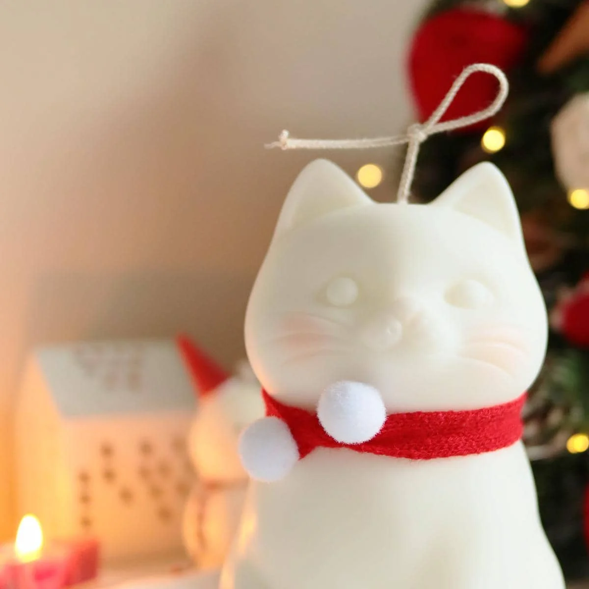 뚱뚱한 고양이 모양 대형 캔들 몰드, 실리콘 캔들 몰드 - Soap Making Animal Fat 리뷰 및 가격