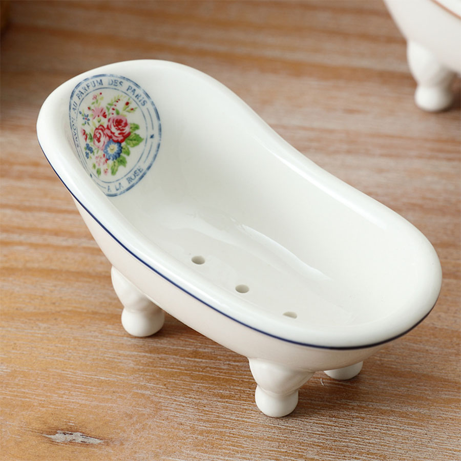 창의적인 북유럽 스타일 배수 비누통 & 세라믹 비누 접 - Soap Making Box 리뷰 및 가격