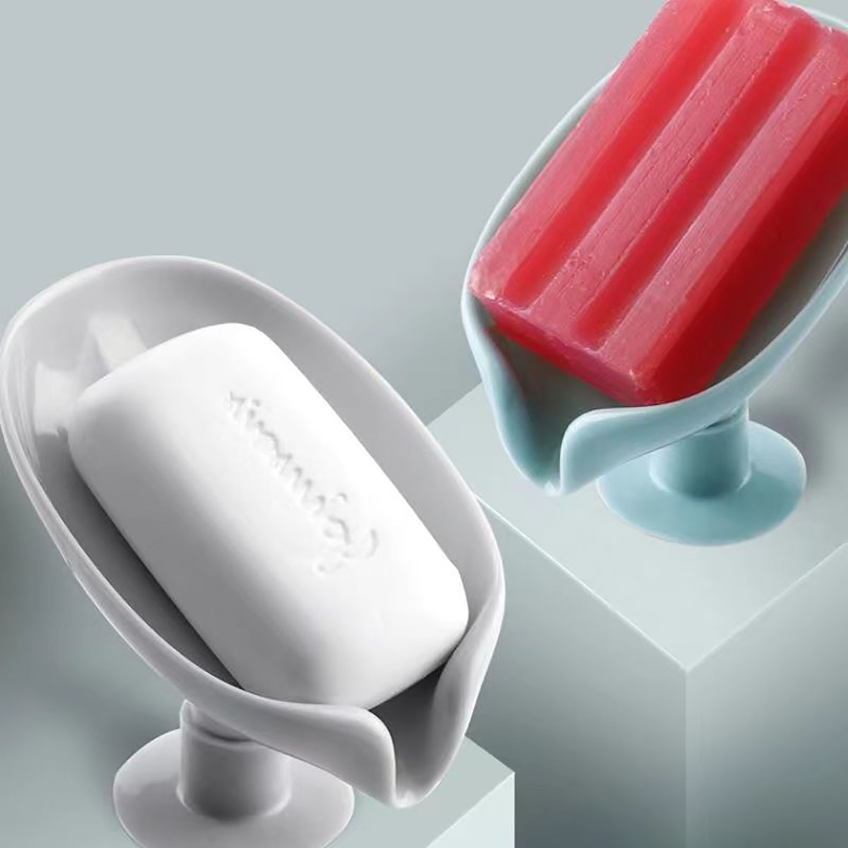 잎 모양 비누 상자 배수 비누 홀더 욕실 액세서리 흡입 - Soap Making Box 리뷰 및 가격